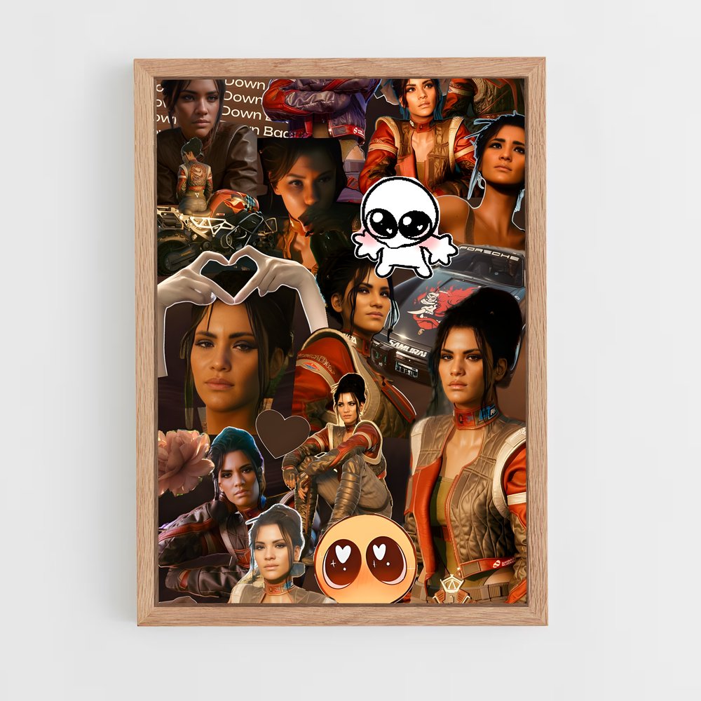 Poster Panam Adventure – affiche Cyberpunk (vue 4)